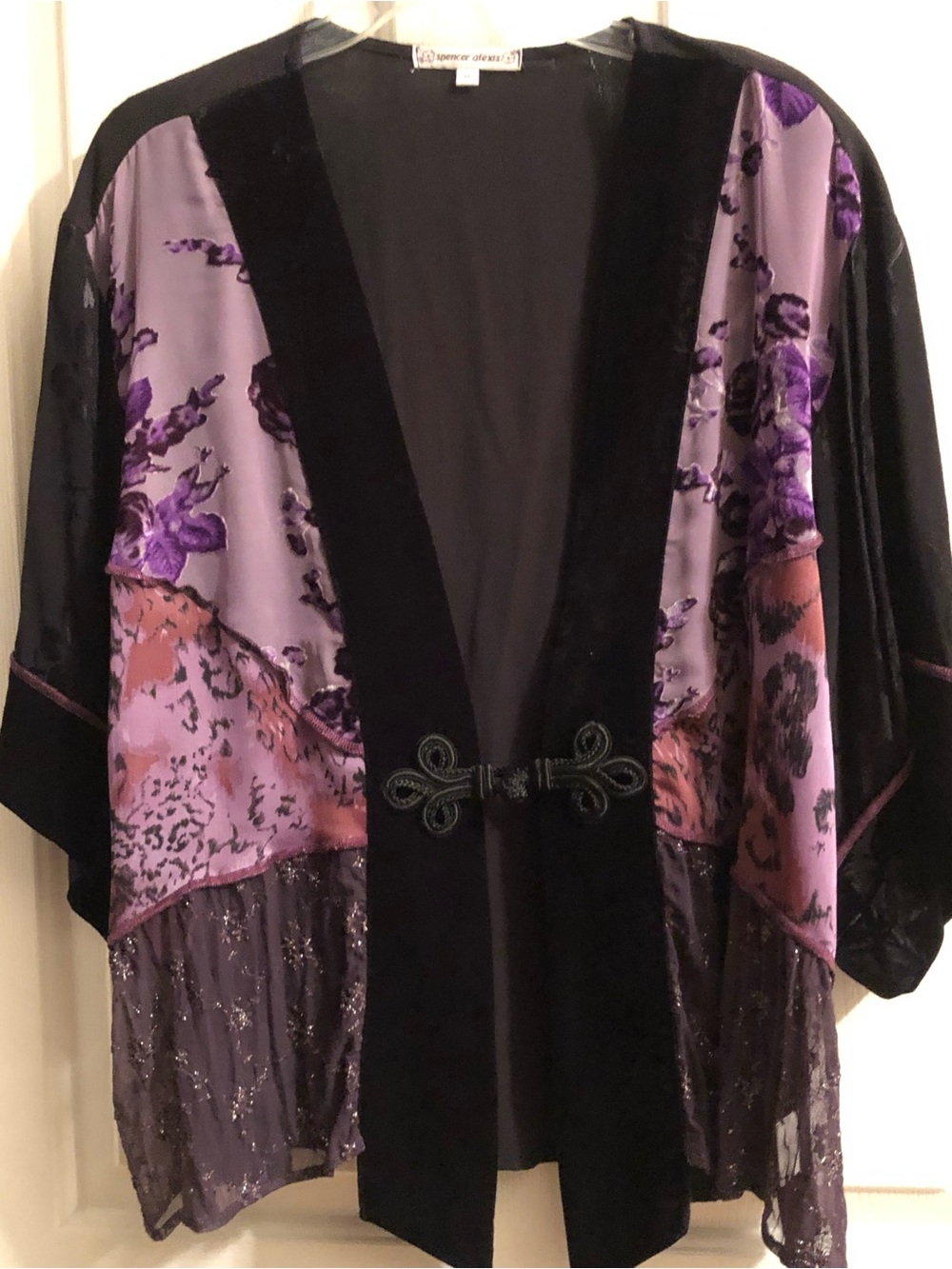 Spencer Alexis Kimono-Style Jacket Vintage Y2K XL